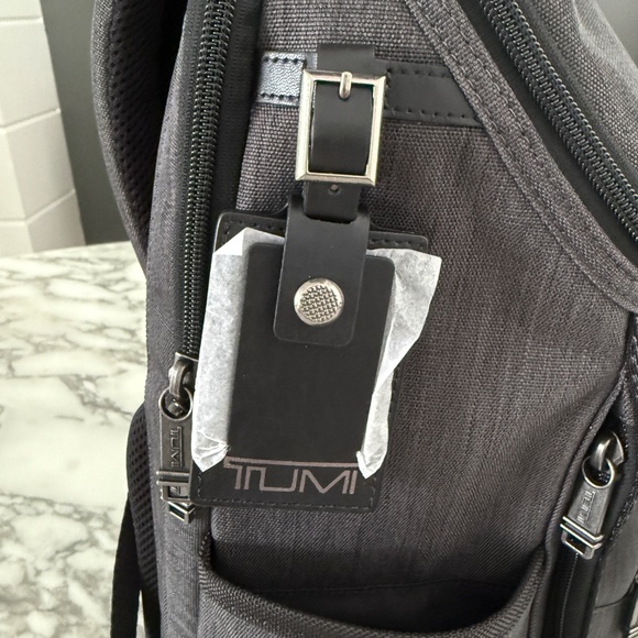 Tumi Gray Ballistic Nylon Thornhill Rucksack Backpack 02223683CHRO - Picture 5 of 16